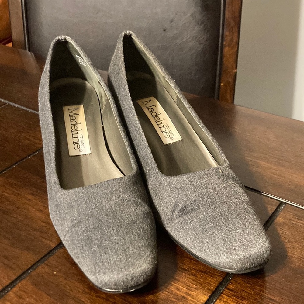 Madeline Stuart Grey pumps